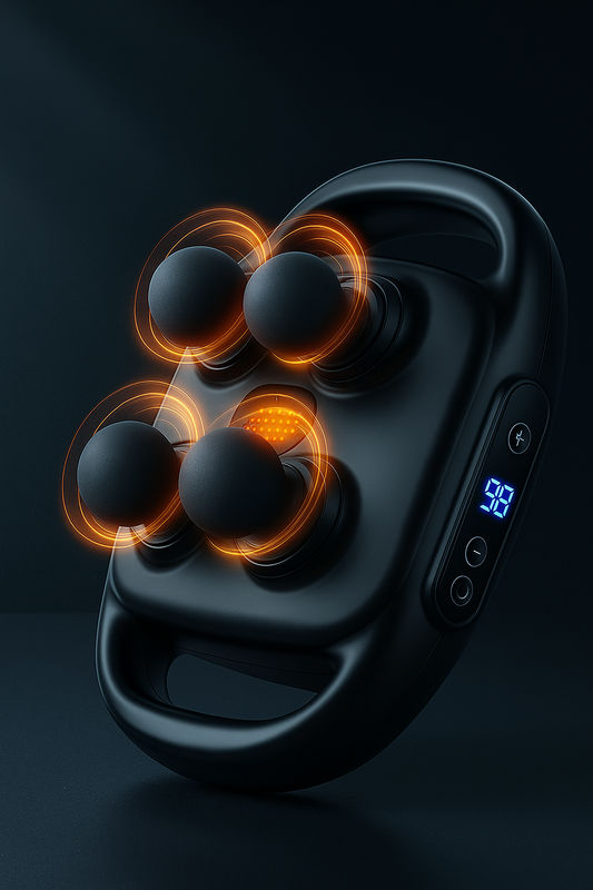 PEICON™ 6-Head Smart Body Massager – Deep Back & Waist Relief