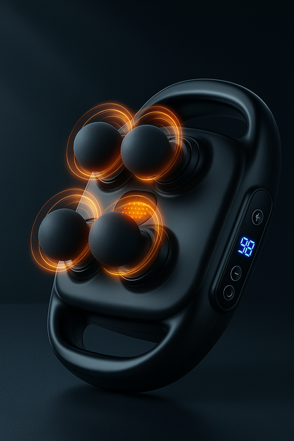 PEICON™ 6-Head Smart Body Massager – Deep Back & Waist Relief