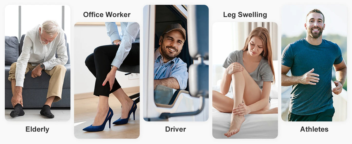 Nekteck™ Air Compression Leg & Calf Massager – Circulation & Relaxation