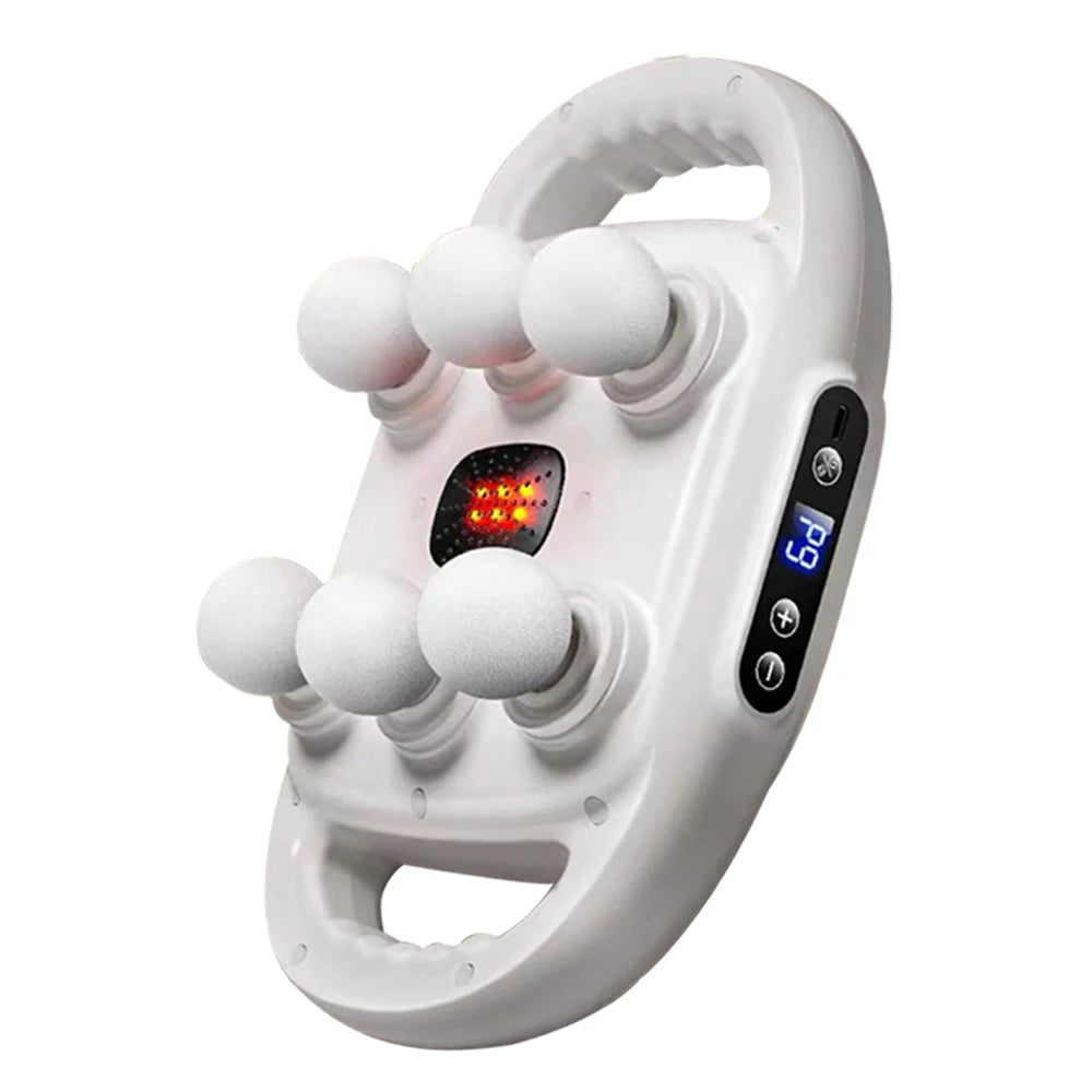 PEICON™ 6-Head Smart Body Massager – Deep Back & Waist Relief