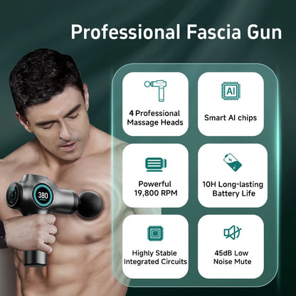 Corethera™ V20 Smart Massage Gun – Deep Tissue Muscle Relief